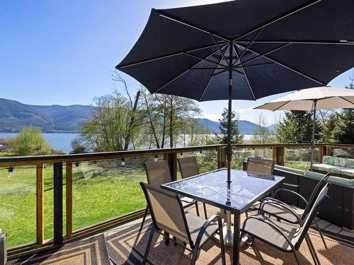 11464 Youbou Rd, Youbou, BC - Outdoor With Body Of Water With Deck Patio Veranda With View With Exterior
