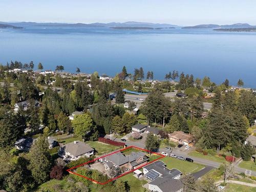 8550 Bourne Terr, North Saanich, BC - Outdoor With Body Of Water With View