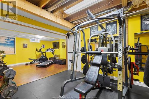 579 Stallion, Lakeshore, ON - Indoor Photo Showing Gym Room