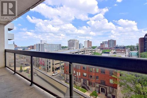 150 Park West Unit# 710, Windsor, ON - Outdoor With Balcony With View