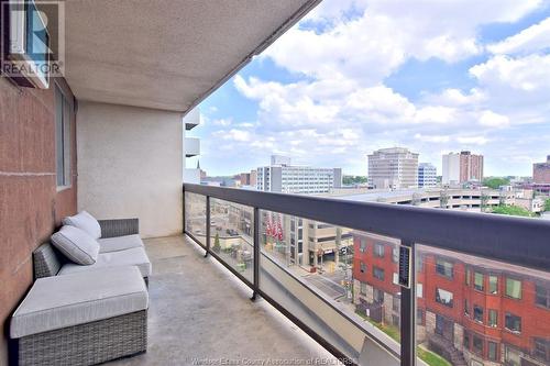 150 Park West Unit# 710, Windsor, ON - Outdoor With Balcony With Exterior