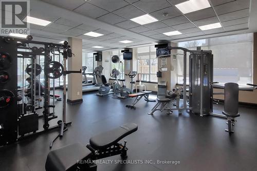 #3211 -3504 Hurontario St, Mississauga, ON - Indoor Photo Showing Gym Room
