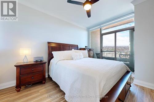 #3211 -3504 Hurontario St, Mississauga, ON - Indoor Photo Showing Bedroom
