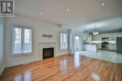 10 Godliman Rd, Brampton, ON - Indoor Photo Showing Living Room With Fireplace