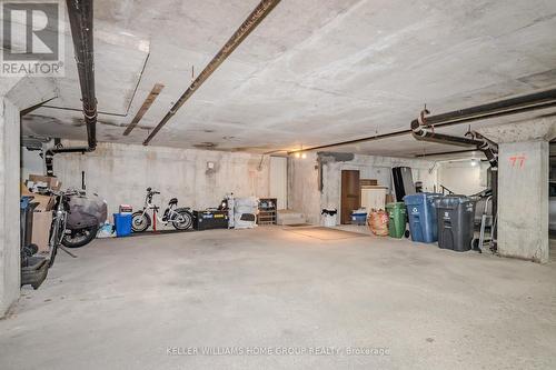 #77 -295 Water St, Guelph, ON - Indoor Photo Showing Garage