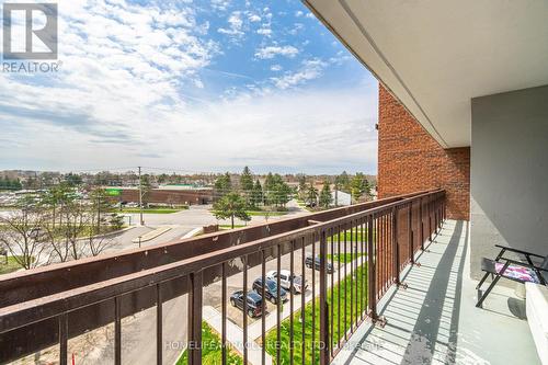 605 - 3501 Glen Erin Drive, Mississauga, ON - Outdoor With Balcony With View With Exterior