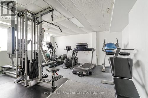 605 - 3501 Glen Erin Drive, Mississauga, ON - Indoor Photo Showing Gym Room