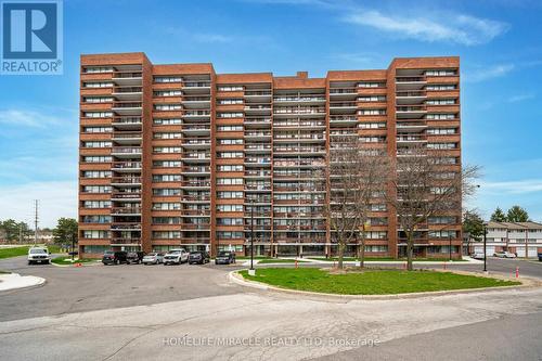 605 - 3501 Glen Erin Drive, Mississauga, ON - Outdoor With Balcony With Facade