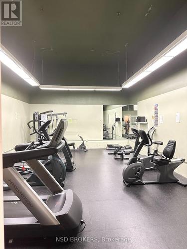 #902 -5 Lisa St, Brampton, ON - Indoor Photo Showing Gym Room