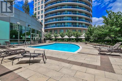 #2008 -50 Absolute Ave, Mississauga, ON - Outdoor With In Ground Pool