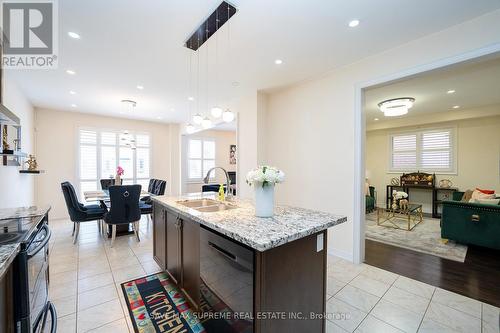 24 Argelia Cres, Brampton, ON - Indoor Photo Showing Kitchen With Double Sink With Upgraded Kitchen