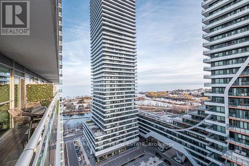 1503 - 33 Shore Breeze Drive, Toronto, ON - Outdoor With Balcony With Facade