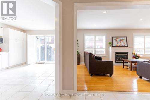 3 Dragon Tree Cres, Brampton, ON - Indoor Photo Showing Living Room With Fireplace