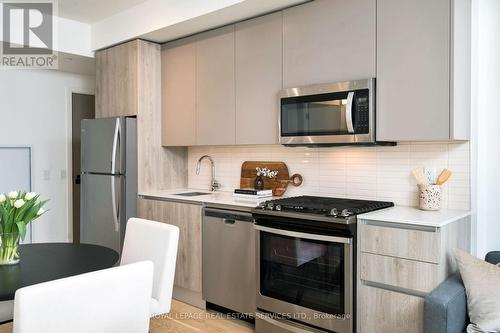#2106 -2A Church St, Toronto, ON - Indoor Photo Showing Kitchen With Stainless Steel Kitchen With Upgraded Kitchen