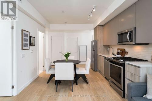 #2106 -2A Church St, Toronto, ON - Indoor Photo Showing Kitchen With Stainless Steel Kitchen