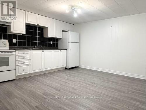 Lower - 141 Elvaston Drive, Toronto (Victoria Village), ON - Indoor Photo Showing Kitchen