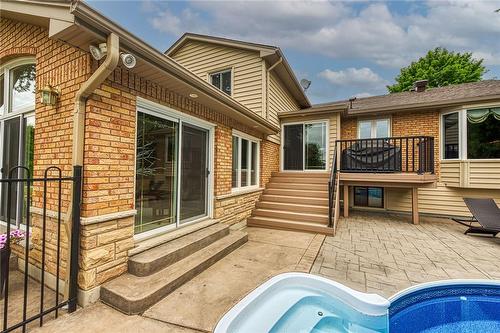 861 Centre Road, Flamborough, ON - Outdoor With In Ground Pool With Deck Patio Veranda