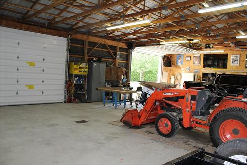 Bring all your of toys - 861 Centre Road, Flamborough, ON - Indoor Photo Showing Garage