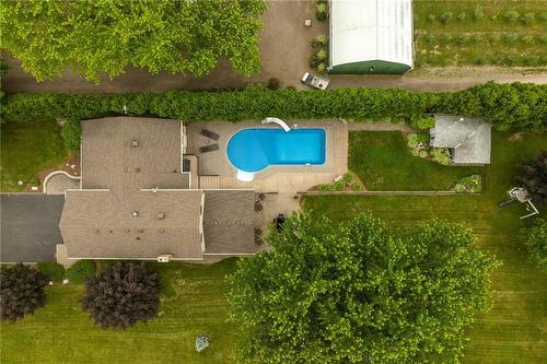 861 Centre Road, Flamborough, ON - Outdoor With In Ground Pool