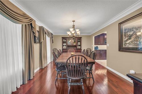 Great formal dining room - 861 Centre Road, Flamborough, ON - Indoor Photo Showing Dining Room