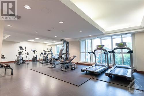 200 Rideau Street Unit#403, Ottawa, ON - Indoor Photo Showing Gym Room