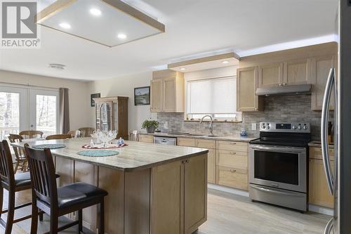 47 B River Dr, Blind River, ON - Indoor Photo Showing Kitchen With Upgraded Kitchen