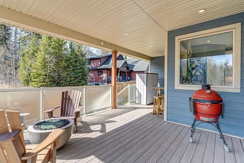 2264 Black Hawk Drive, Sparwood, BC - Outdoor With Deck Patio Veranda With Exterior