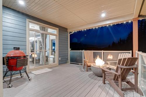 2264 Black Hawk Drive, Sparwood, BC - Outdoor With Deck Patio Veranda With Exterior