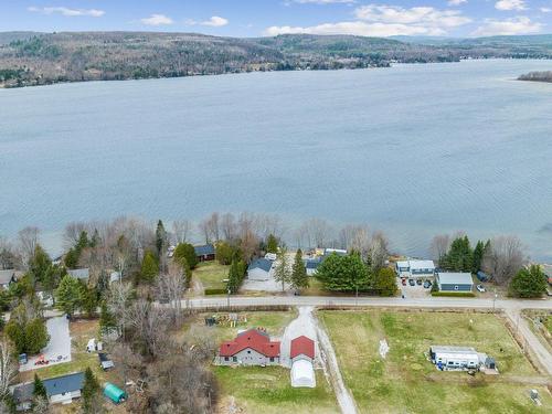 Aerial photo - 130 Ch. Monette, Cayamant, QC - Outdoor With Body Of Water With View