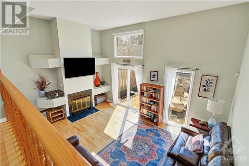 1462 Bryson Lane, Gloucester, ON - Indoor With Fireplace