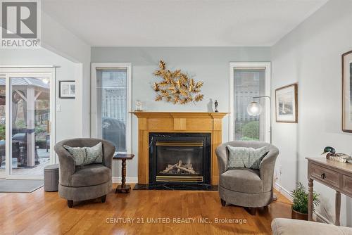 1029 Silverdale Rd, Peterborough, ON - Indoor Photo Showing Living Room With Fireplace