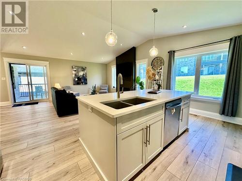 103 Second Street, Walkerton, ON - Indoor Photo Showing Kitchen With Double Sink