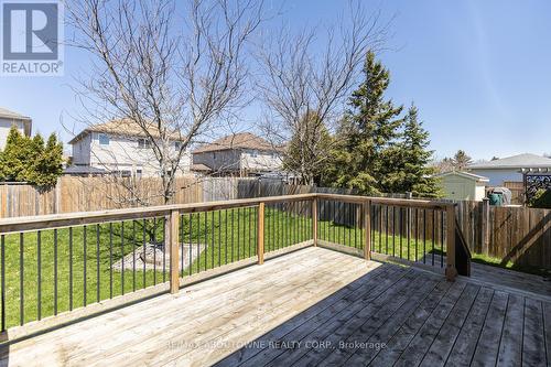 #Lower -146 Bankside Dr, Kitchener, ON - Outdoor With Deck Patio Veranda With Backyard
