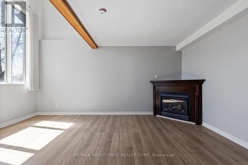 #Lower -146 Bankside Dr, Kitchener, ON - Indoor With Fireplace