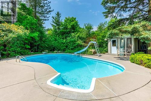 7 Blackberry Pl, Hamilton, ON - Outdoor With In Ground Pool With Backyard