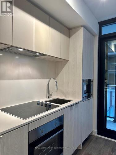 #421 -1 Jarvis St, Hamilton, ON - Indoor Photo Showing Kitchen With Double Sink
