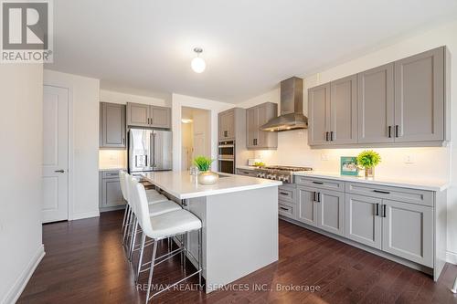 14 Lowell Cres, Brampton, ON - Indoor Photo Showing Kitchen With Upgraded Kitchen
