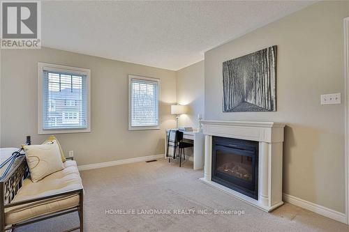 3086 Highvalley Road, Oakville, ON - Indoor Photo Showing Living Room With Fireplace