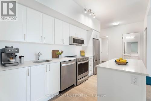 #506 -1063 Douglas Mccurdy Comm, Mississauga, ON - Indoor Photo Showing Kitchen With Upgraded Kitchen