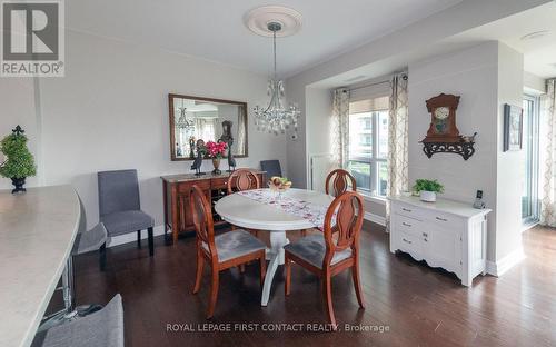 #407 -6 Toronto St, Barrie, ON - Indoor Photo Showing Dining Room