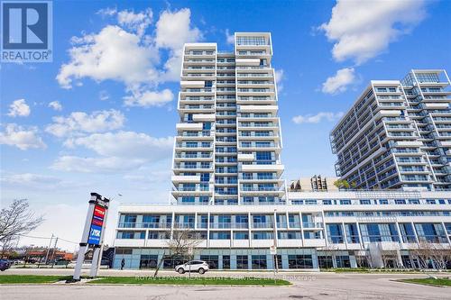 #1807 -65 Speers Rd, Oakville, ON - Outdoor With Balcony With Facade
