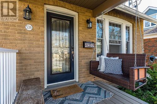 536 Woodland Avenue, Burlington, ON - Outdoor With Deck Patio Veranda With Exterior