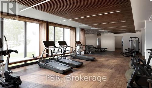 #905 -328 Dupont St, Toronto, ON - Indoor Photo Showing Gym Room