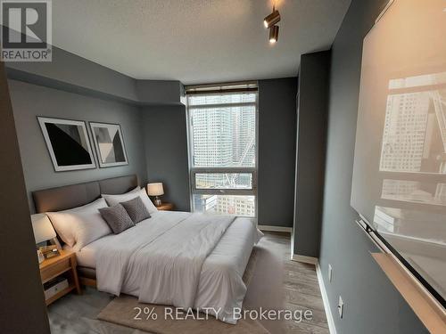 #3004 -18 Yonge St, Toronto, ON - Indoor Photo Showing Bedroom