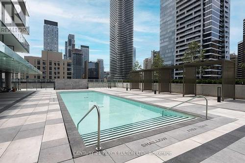 #3209 -3 Gloucester St, Toronto, ON - Outdoor With In Ground Pool With Facade