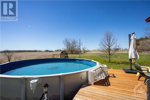 3740 Gregoire Road, Ottawa, ON - Outdoor With Above Ground Pool With Backyard