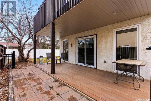 75 Green Meadow Road, Regina, SK - Outdoor With Deck Patio Veranda With Exterior