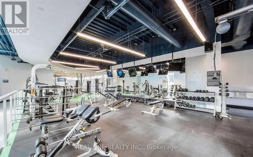 #4202 -10 Navy Wharf Crt, Toronto, ON - Indoor Photo Showing Gym Room