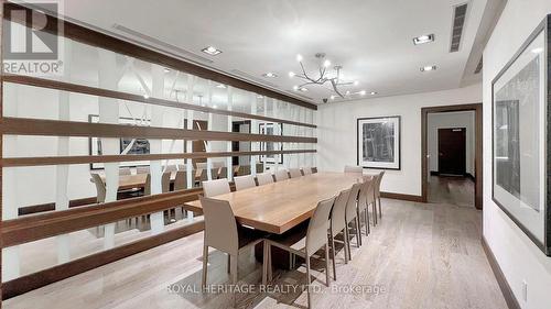 #1001 -35 Brian Peck Cres, Toronto, ON - Indoor Photo Showing Dining Room