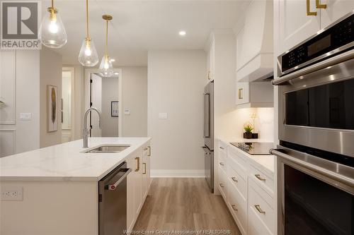 1855 Wyoming Avenue Unit# 108, Lasalle, ON - Indoor Photo Showing Kitchen With Stainless Steel Kitchen With Upgraded Kitchen